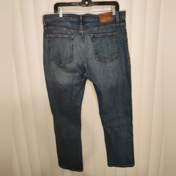 Tommy Hilfiger Blue Denim Straight Leg Men's Jeans - Picture 2 of 5